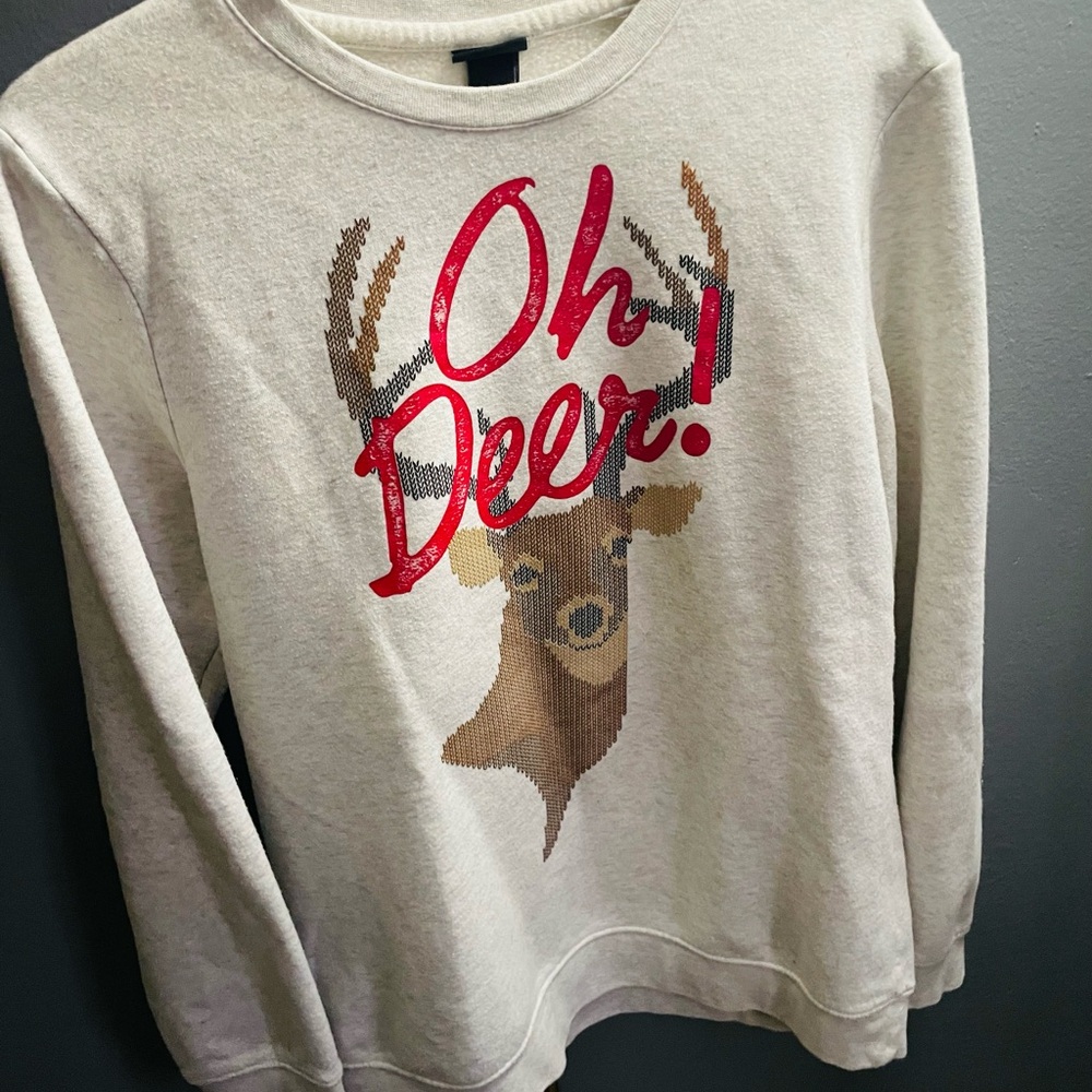 Oh Deer! H&M Graphic Sweatshirt